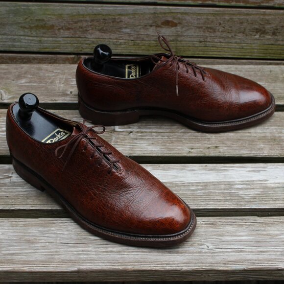 Vintage 80s Dack's Antelope Whole-Cut Oxford, Made in Canada, Men's 10 Wide - Picture 1 of 12